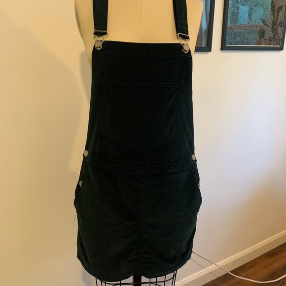 Urban Outfitters Dresses & Skirts - Urban Outfitters Deep Teal Velvet Jumper Overall S